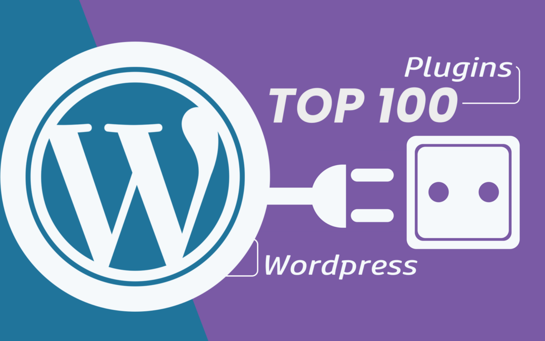 Top 100 plugins mais usados no WordPress